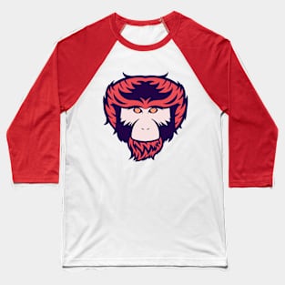 MONKEY ABSTRACT Baseball T-Shirt